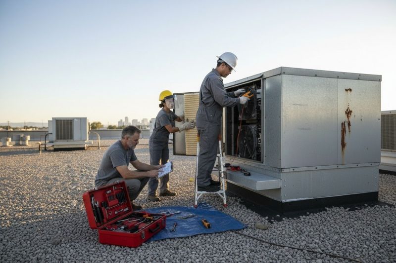 Local Swamp Cooler Troubleshooting pros at work